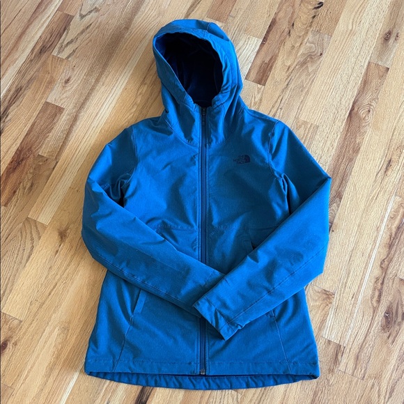 The North Face Women's Shelbe Raschel Fleece-Lined Jacket in Monterary Blue, S - Picture 2 of 5